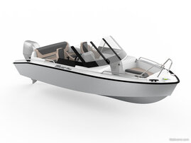Moottorivene Silver Fox 2026 525119