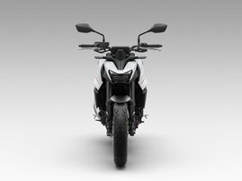 25YM CB750 Hornet Mat Pearl Glare White RHS 012