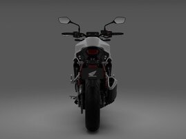 25YM CB750 Hornet Mat Pearl Glare White RHS 014